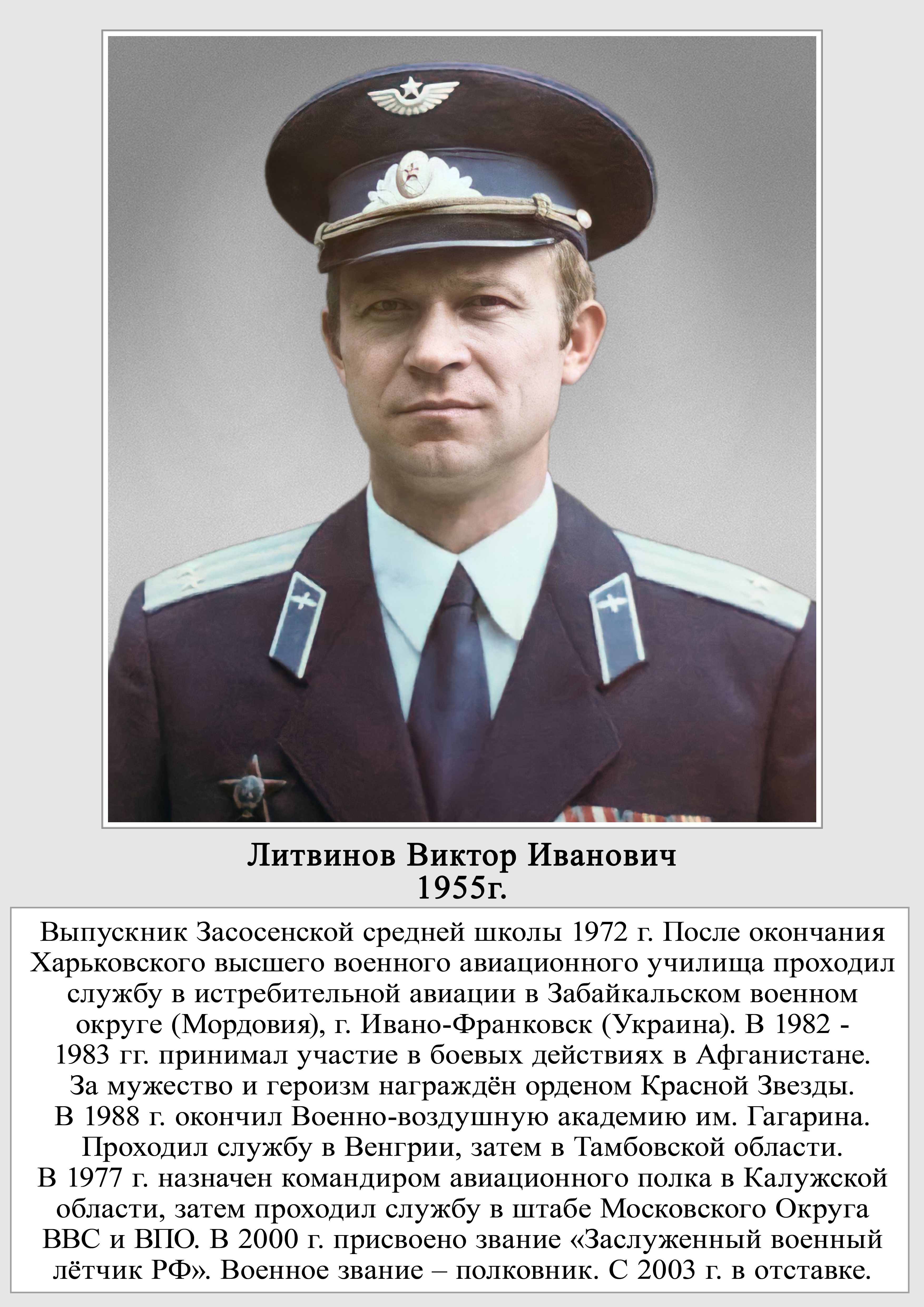 Литвинов Виктор Иванович.